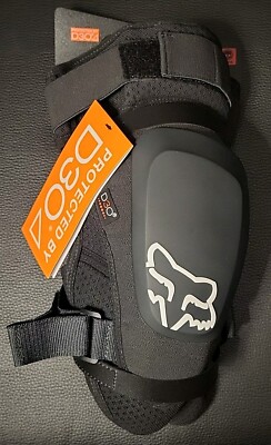 Fox Racing Launch Pro D3O Pair of Knee Guards MTB Bicycle Sports Black Medium