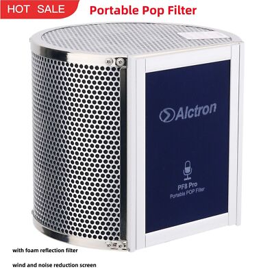 Alctron PF8 PRO Pop   Mini Mic Wind Screen Pop   for Studio Mic #E9