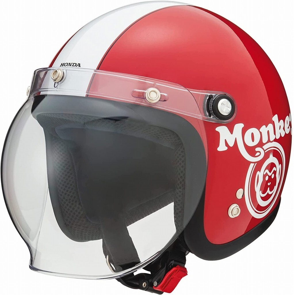 HONDA Monkey ジェットヘルメット クリーム　Mサイズ Honda Monkey Genuine Open Face Helmet L Size 59-60cm Asian