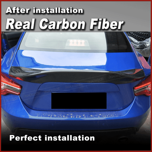 Carbon Heckspoiler Spoiler Hecklippe für Toyota GT 86 Coupe Subaru BRZ 2013-2020 - Picture 5 of 14