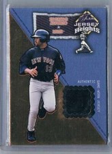 2002 Flair Jersey Heights #NNO Edgardo Alfonzo NM-MT NM-MT MEM Mets 