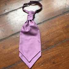 Mens Cravat - Tie Formal Classic Wedding Scunchie Ruche Pre Tied Adjustable