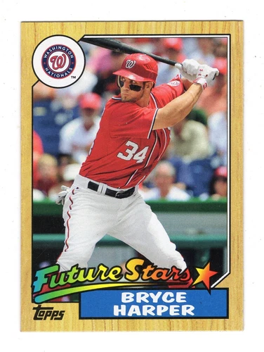 2012 Topps Bryve Harper Rookie 1987 Topps Minis #TM-150
