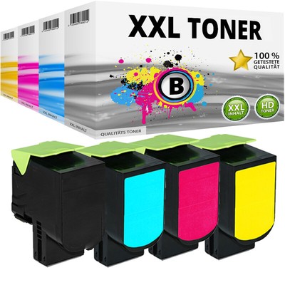 XXL Toner für LEXMARK C 2325 DW C 2425 DW MC 2325 ADW MC 2535 ADW MC 2640 ADWE