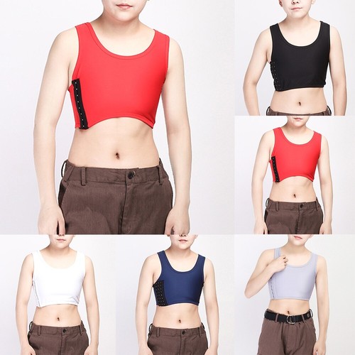 Trans Strengthen Flat Chest Breast Binder Cosplay Vest for Trans Gender