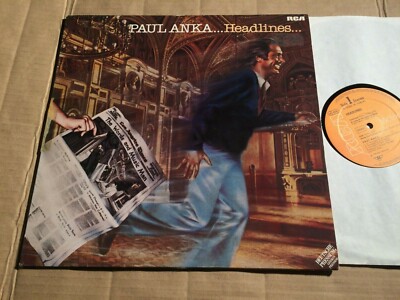 PAUL ANKA - HEADLINES - LP - GERMANY 1979
