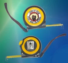 JOBU'S RUM Very bad to steal  25 foot Tape Measure with belt clip and Strap