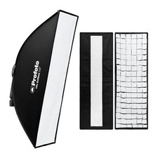 Profoto Clic 1x3 Feet Lightweight Portable Softbox and Stripmask Bundle