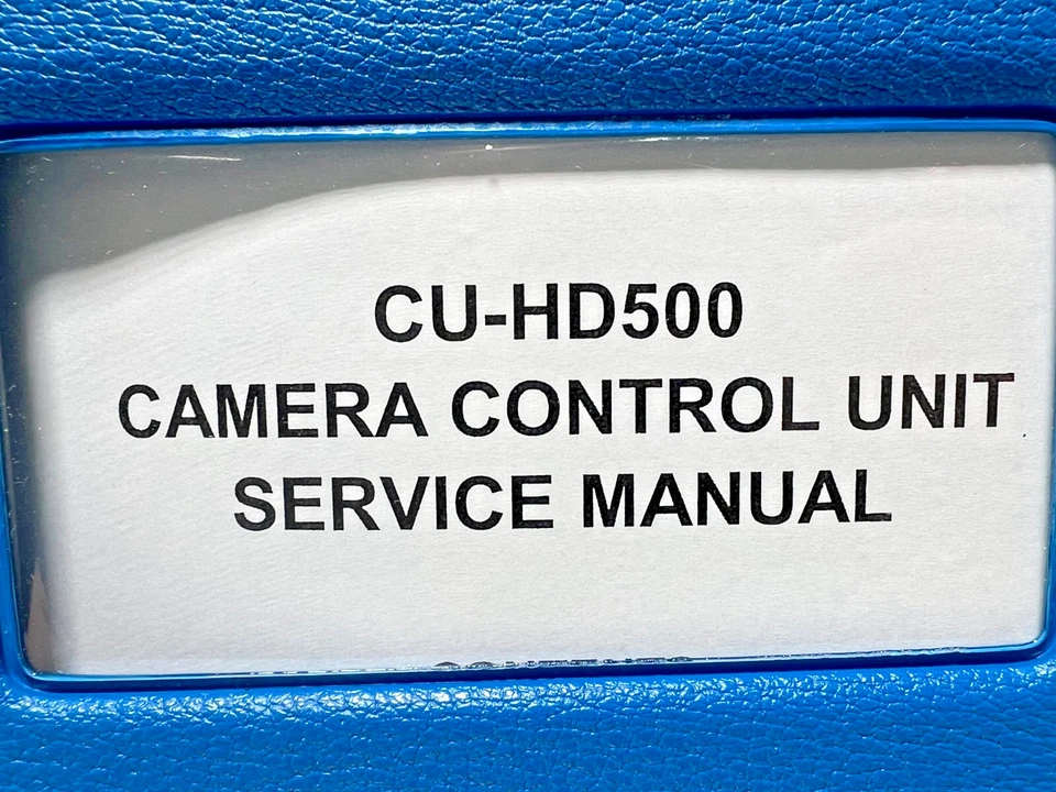 Hitachi Model CU-HD500 Camera Control Unit Service Manual - Image 2 of 3