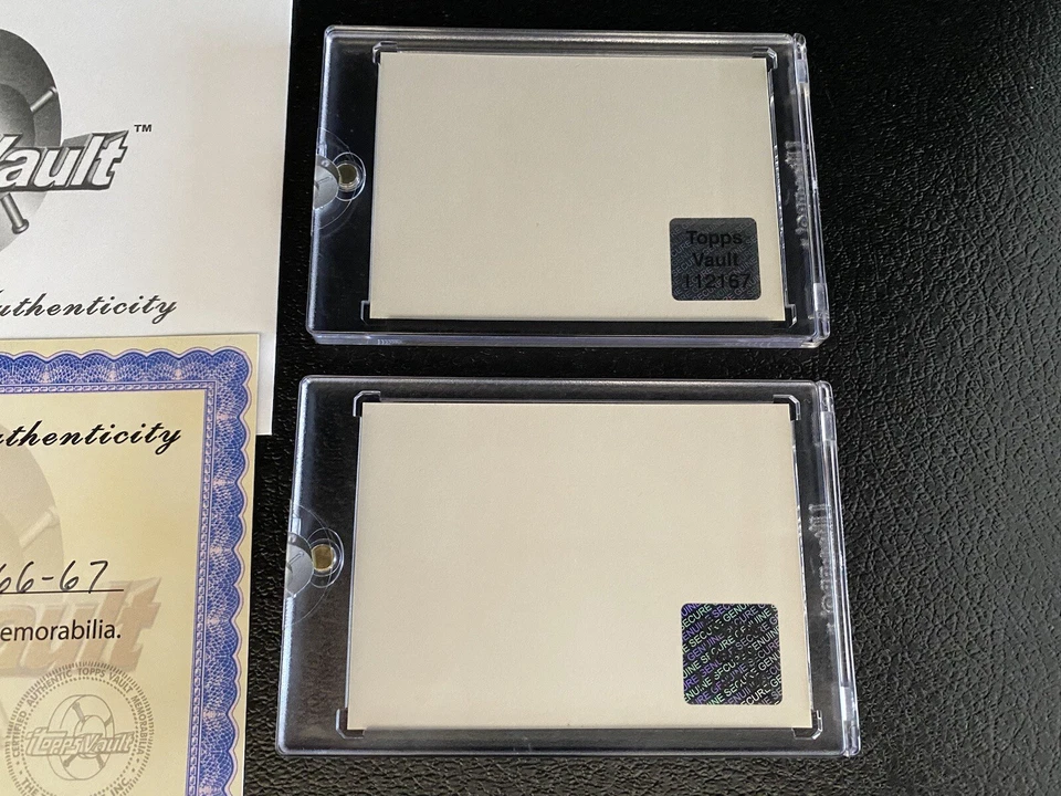 Alien 1979 Topps Vault Color Proof 2 Card Set #50 RARE ORIGINAL NAME Alternate - Image 4 of 4