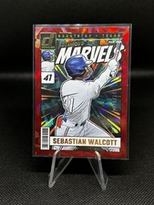 2024 Panini Donruss - Diamond Marvels Sebastian Walcott #18 Red Ice /149 (RC)
