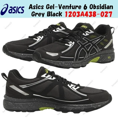 Taille homme Asics Gel-Venture 6 gris obsidienne noir 1203A438-027 - Photo 1/4