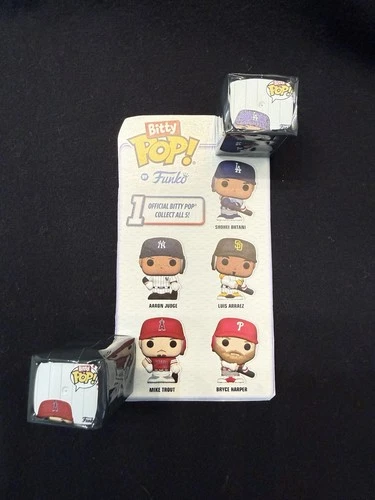 🟦Shohei Ohtani & Mike Trout🟥 2026 Topps Series 1 Super Box Funko Bitty Pop New