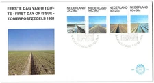 Netherlands #B569-572 FDC, 1981