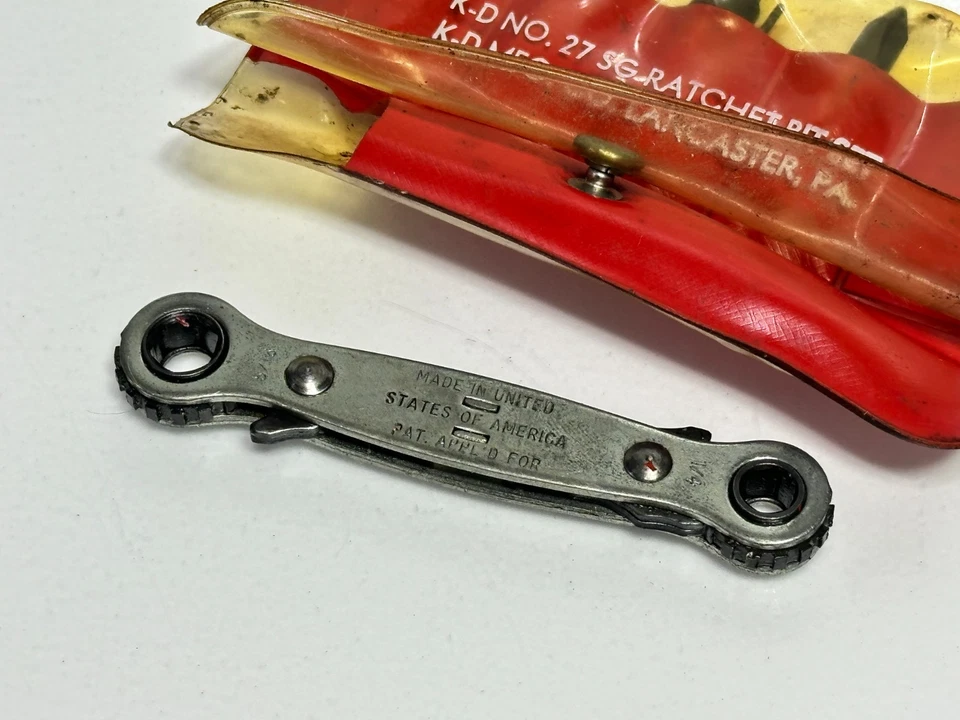 KD Tools EUA nº. 27 RATCHETING 1/4” conjunto de ferramentas porca de broca, completo - Imagem 4 de 4