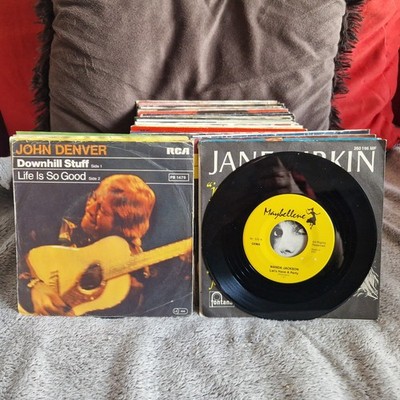 Single7''Wanda Jackson..Let's Have A Party.. im Guten John Denver Cover SieheFoto