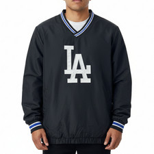 Los Angeles Dodgers Genuine Merchandise MLB Windbreaker Mens Jackets - Black2