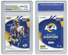 2025 Panini MATTHEW STAFFORD 2025 NFL Most Valuable Player #AW-MVP - GEM MINT 10