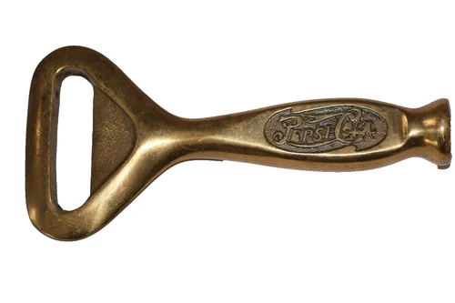MCM Pepsi Cola Vintage Brass Bottle Opener Ice Crusher Soda Advertising