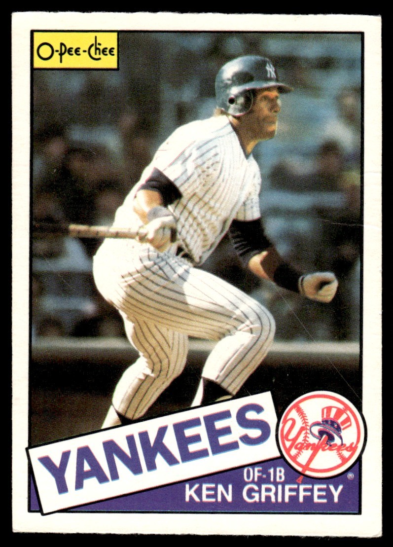1985 O-Pee-Chee Ken Griffey Sr. New York Yankees #380