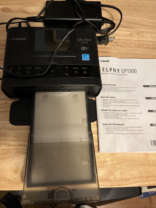 Canon SELPHY CP1300 WiFi Compact Photo Printer Portable - UNIT ONLY