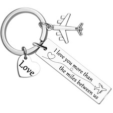 Long Distance Relationship Gifts Couple Keychain For Boyfriend i Love My