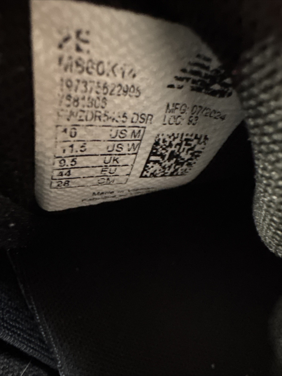 SAOLA Scarpe da corsa New Balance FF X 860 V14 uomo taglia 10 2e larghe nero bianco