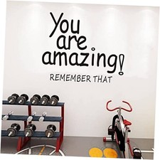 Inspirational Wall Stickers, Motivational Wall Decals, X-Large You Are Amazing