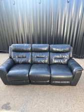Black 3 Seater Electric Recliner USB Ports Sofa GREAT CONDITION DELIVERY 🚚