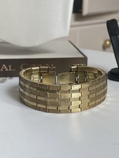 Vintage American Double Armband Goldfarbe Damen Armband