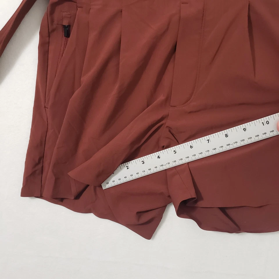 Шорты женские Athleta Skyline II размер 4 сушеная корица 4 дюйма по внутреннему шву бумажный пакет - Изображение 4 из 4