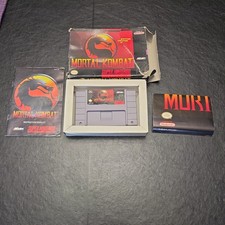 Mortal Kombat: Competition Edition SNES Super Nintendo - CIB - W/ POSTER