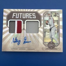 2020 PANINI LEGACY - ANTHONY GORDON - FUTURES DUAL PATCH AUTO 196/299