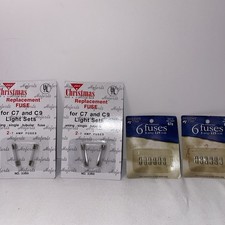 Christmas Light Fuses For Mini and C7 C9 Fuses 3 And 7 Amp Replacement Fuses