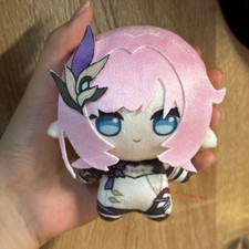 Honkai Impact3 Elysia Attribute 10cm Plush Doll Keychain Plush Pendant Toy Anime