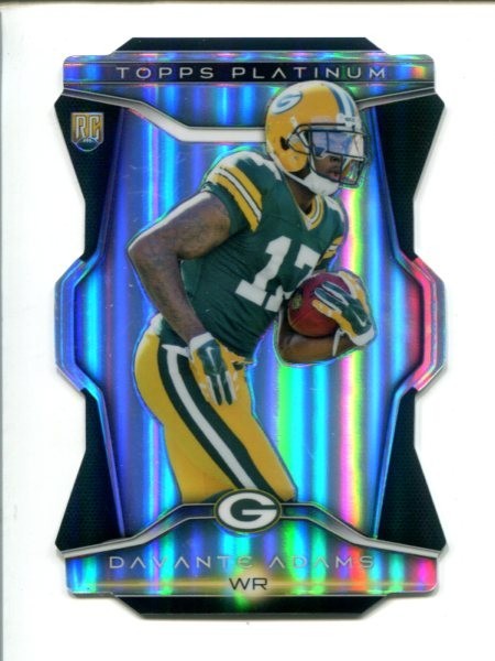 Davante Adams Topps Platinum Rookie Die Cut #PDCDA Base