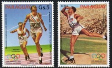 Paraguay Stamp C535, C537  - 84 Summer Olympics