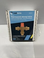 Cash Acme Heatguard Thermostatic Mixing Valve TMV HG110-HX with 3/4" Sweat Ends