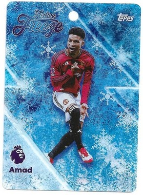 Topps Premier League 25/26 Festive Freeze Amad Manchester United #FF16