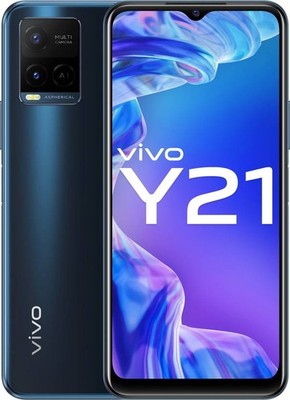 vivo Y21 (Midnight Blue, 64 GB)  (4 GB RAM) Helio P35 Processor