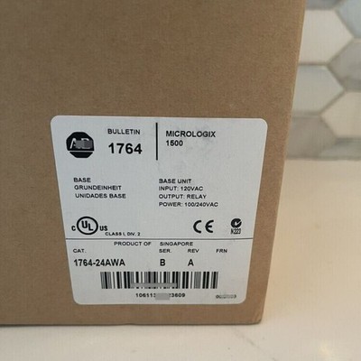AB 1764-24AWA New Genuine New In Box AB 1764 24AWA Free Shipping PLC