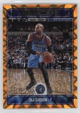 2017-18 Panini NBA Hoops Orange Explosion 55/75 Taj Gibson #215 z7j