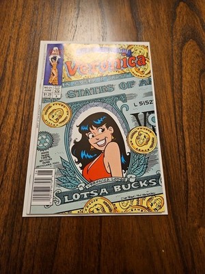 Veronica #21 Newsstand Variant Archie Publications Comic Book