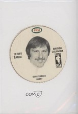 1982 Bantam/FBI CFL Discs Jerry Tagge 0q3