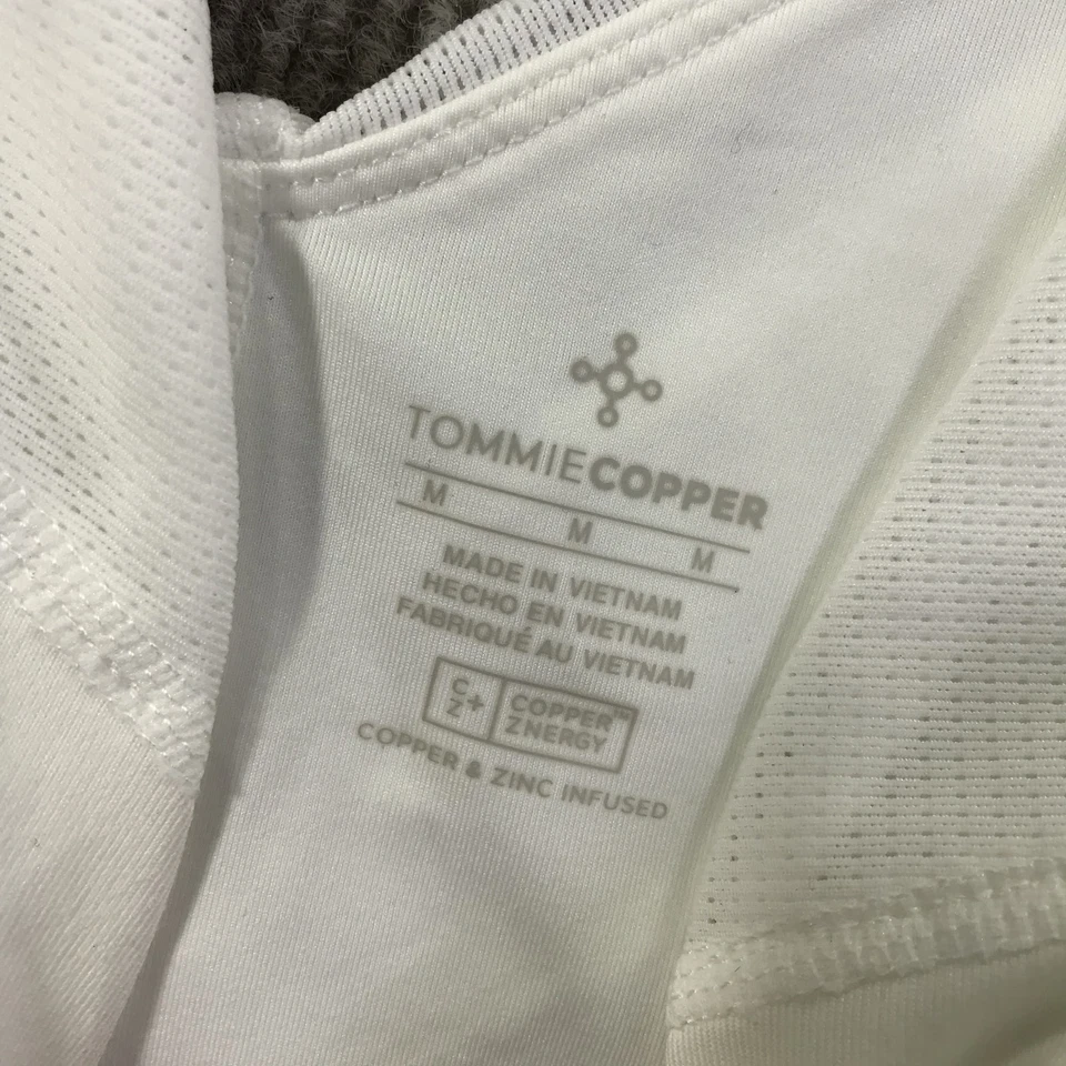 Sujetador deportivo Tommie cobre soporte para hombros cremallera media frontal gimnasio cobre Znergy Foto 4 de 4