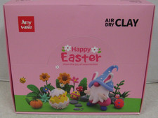 NEW ANY WISE AIR DRY CLAY HAPPY EASTER THEME X 12