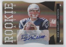 2011 Donruss Elite Rookie Status Die-Cut Signatures 5/24 Ryan Mallett Auto 0b2