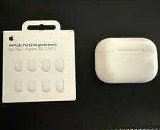 Apple AirPods Pro (2nd Gen) White Bluetooth In-Ear Earbuds w/Charging Case