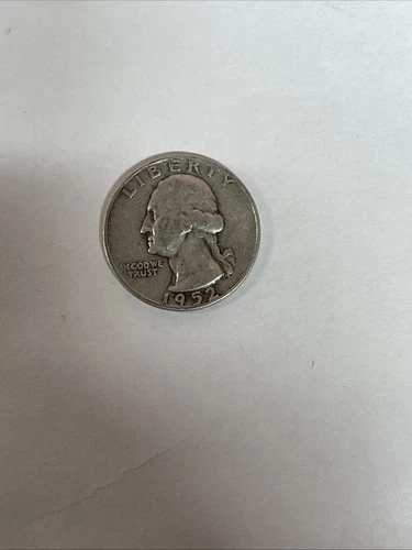 1952-D Washington Quarter 90% Silver Free Shipping