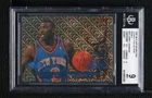 1997 Flair Showcase Basketball Row 0 Larry Johnson #75 PSA 9